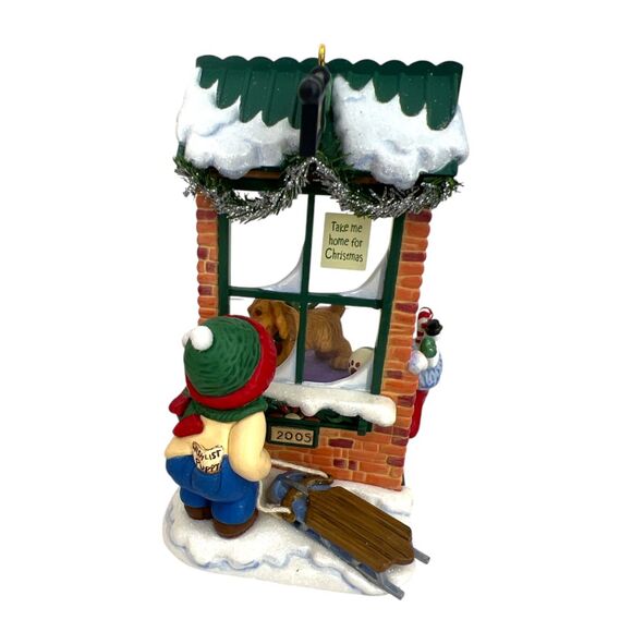 Hallmark Keepsake Ornament Set Snow Day Magic Christmas Window club exclusive - Picture 10 of 12